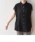 SHIPS Colors:〈洗濯機可能〉ユーロリネン (EURO Linen) フレンチスリーブ ビッグ シャツ◇
