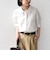 SHIPS Colors:〈洗濯機可能〉ユーロリネン (EURO Linen) ボクシー パフスリーブ シャツ◇