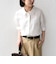 SHIPS Colors:〈洗濯機可能〉ユーロリネン (EURO Linen) ボクシー パフスリーブ シャツ◇