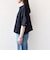 SHIPS Colors:〈洗濯機可能〉ユーロリネン (EURO Linen) ボクシー パフスリーブ シャツ◇