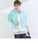 SHIPS Colors:〈洗濯機可能〉ユーロリネン (EURO Linen) ボクシー パフスリーブ シャツ◇