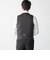 SHIPS: LORO PIANA FABRIC オーストラリス 無地 ベスト