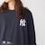 【WEB限定】SHIPS: VINTAGE PEANUTS×MLB プリント クルーネック スウェット