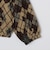 NOMARHYTHM TEXTILE: ARGYLE BLOUSON