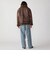 BENCH MARKING SHIRTS: フェイク ムートン B3 ブルゾン