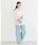 バックスリットシアーシャツ