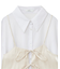 SET2点 ロングシャツ+リボンビスチェ