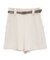 ベルト付きタブデザインショートパンツ