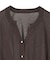 キーネックシアーカーディガン