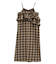 2wayフリルチェックキャミワンピース