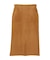 ヌバック調スカート