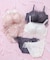 【EFカップ】girly frill tulle  ブラ＆ショーツ