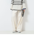 ＜2nd NOLLEY'S＞ウォッシャブル両面起毛イージーワイドパンツ
