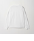 <UNITED ARROWS>SARROWS オーガニックコットン クルーネック ロングスリーブ Tシャツ