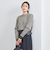 <UNITED ARROWS>メッシュ ラメ プルオーバーニット