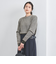 <UNITED ARROWS>メッシュ ラメ プルオーバーニット