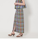 <UNITED ARROWS>チェック タイトマキシ スカート