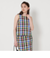 <UNITED ARROWS>チェック タイトマキシ スカート