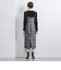 <UNITED ARROWS>チェック キャミワンピース
