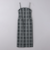 <UNITED ARROWS>チェック キャミワンピース