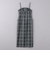 <UNITED ARROWS>チェック キャミワンピース
