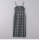 <UNITED ARROWS>チェック キャミワンピース