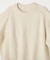 <BEAUTY&YOUTH UNITED ARROWS>ウールカシミヤ アクアラグランクルーネックニット