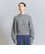 <BEAUTY&YOUTH UNITED ARROWS>透かし編み クルーネック ニットプルオーバー