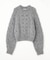 <BEAUTY&YOUTH UNITED ARROWS>透かし編み クルーネック ニットプルオーバー