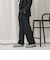 <BEAUTY&YOUTH UNITED ARROWS>ポリエステルブレンド バックゴムストレートパンツ