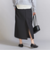 <BEAUTY&YOUTH UNITED ARROWS>ツイル ラップ タイトスカート