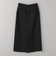 <BEAUTY&YOUTH UNITED ARROWS>ツイル ラップ タイトスカート