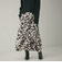 ＜EMMEL REFINES＞EM フラワープリント タックスカート