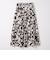＜EMMEL REFINES＞EM フラワープリント タックスカート