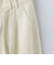 ＜6(ROKU)＞コットンレーヨン タックパンツ
