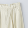 ＜6(ROKU)＞コットンレーヨン タックパンツ