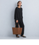 <GREEN LABEL RELAXING>【WEB限定】ワンポイント シンプル トートバッグ（ソフトPCバッグ付） / A4 / 通勤
