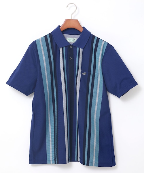 3256【ストライプ極上美品】POLO GOLF ポロシャツ　コットン100% 3256【ストライプ極上美品】POLO GOLF ポロシャツコットン100%