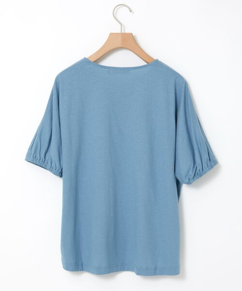 スノーリネン ピンタック プルオーバーTシャツ【接触冷感