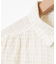 カラミクロスドビー チェック ブラウス【JAPAN FABRIC】