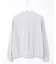 スタンドカラー シアー ブラウス