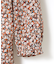 小花プリントブラウス