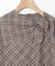 グレンチェック デザイン ブラウス
