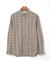 ピケ起毛 チェック柄 シャツ