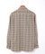 ピケ起毛 チェック柄 シャツ
