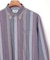 ピケ 配色 ストライプ シャツ