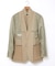 ジャージ素材 テーラード ジャケット