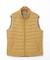 スタンドカラー ダウン ベスト