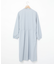 ノーカラー ウエスト切り替え ライトコート
