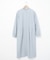 ノーカラー ウエスト切り替え ライトコート